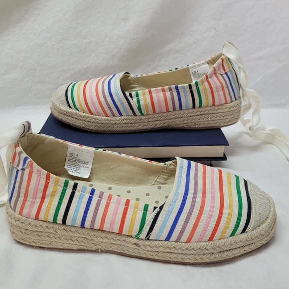 Gymboree colorful striped espadrilles - Picture 4 of 8